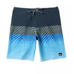 Quicksilver Boys Everyday Panel Swim Trunks Midnight Navy Size 29